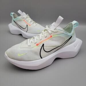 Nike Vista Lite Womens Size 7 White Pink Athletic Running Walking Shoes Sneakers